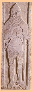 the knight Petrus de Pymoraye 1402 tombstone