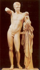 Hermes by Praxitelis