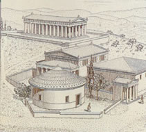 tholos and Bouleuterion